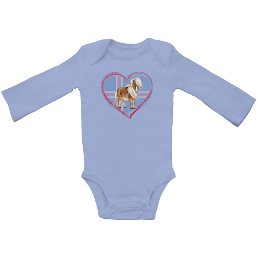 Baby Bio Bodysuite Langarm - ISI HERZ