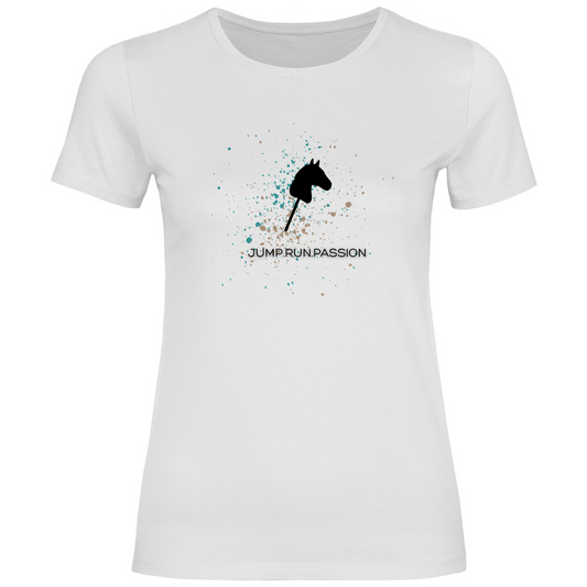 Junge Damen T-Shirt Hobby Horse JUMP