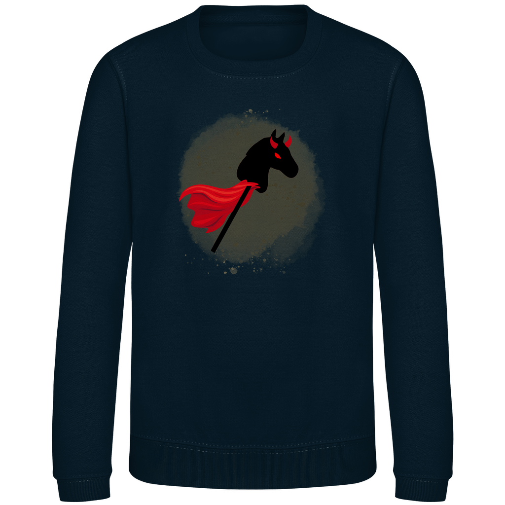 Halloween Hobby Horse Kinder Sweatshirt DEVIL