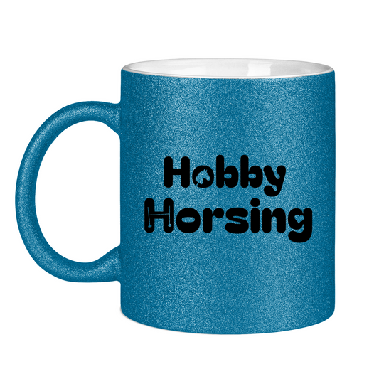 Glitzertasse Hobby Horse CUTOUT