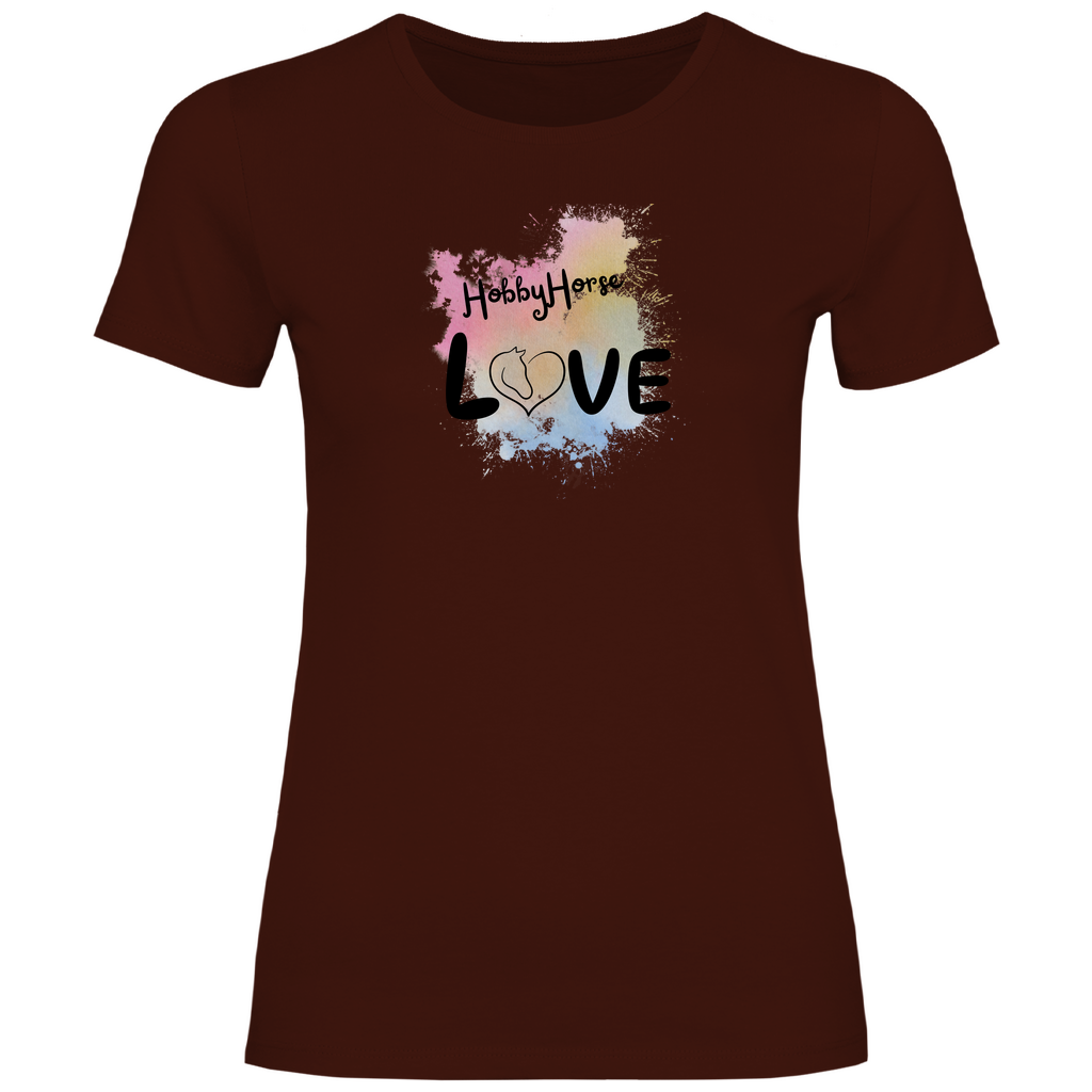 Junge Damen T-Shirt Hobby Horse LOVE