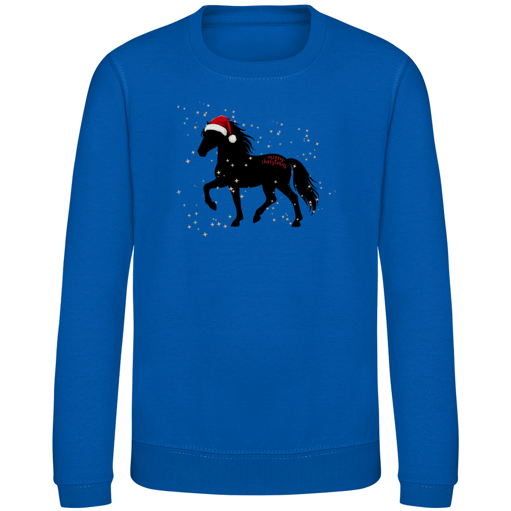 Islandpferde Kinder Sweatshirt WEIHNACHTEN