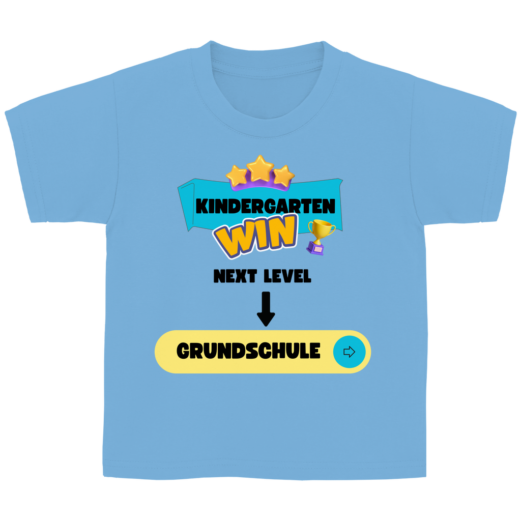 Kinder T-Shirt zur Einschulung NEXT LEVEL