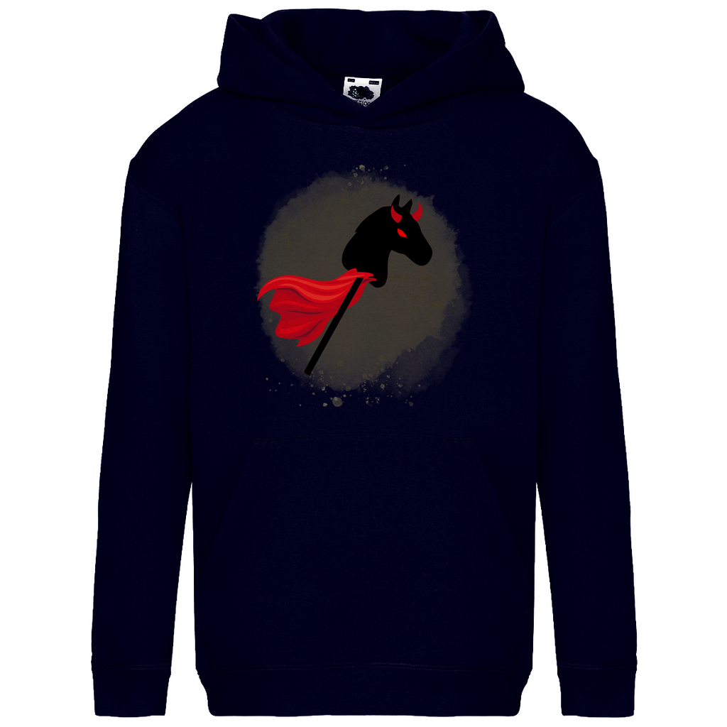 Halloween Hobby Horse Kinder Hoodie DEVIL