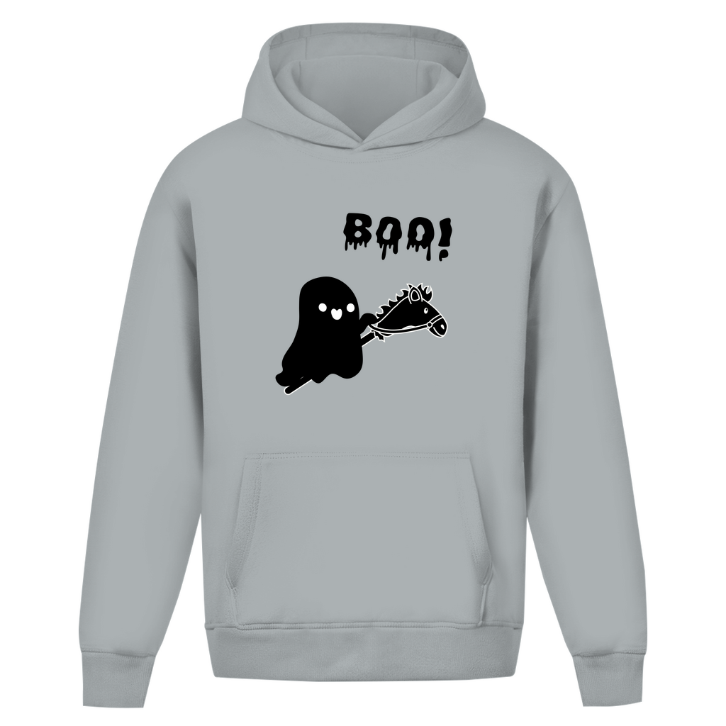 Oversize Halloween Hobby Horsing Hoodie ohne Kordel - Hobby Horse BOO