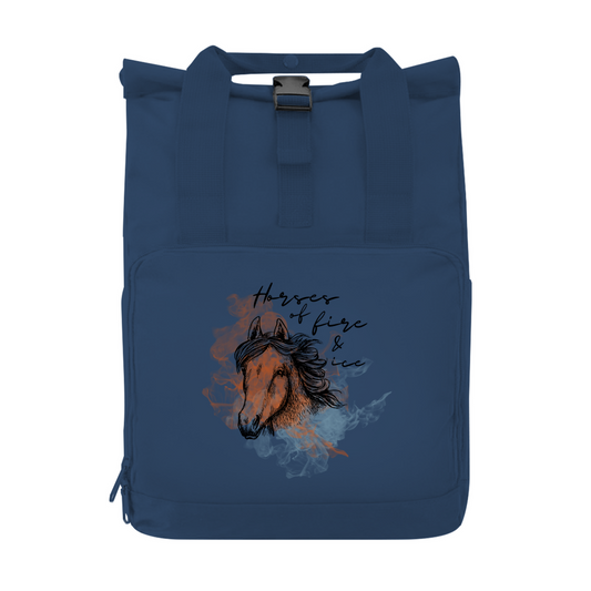 Rucksack mit Seitentasche FIRE&ICE