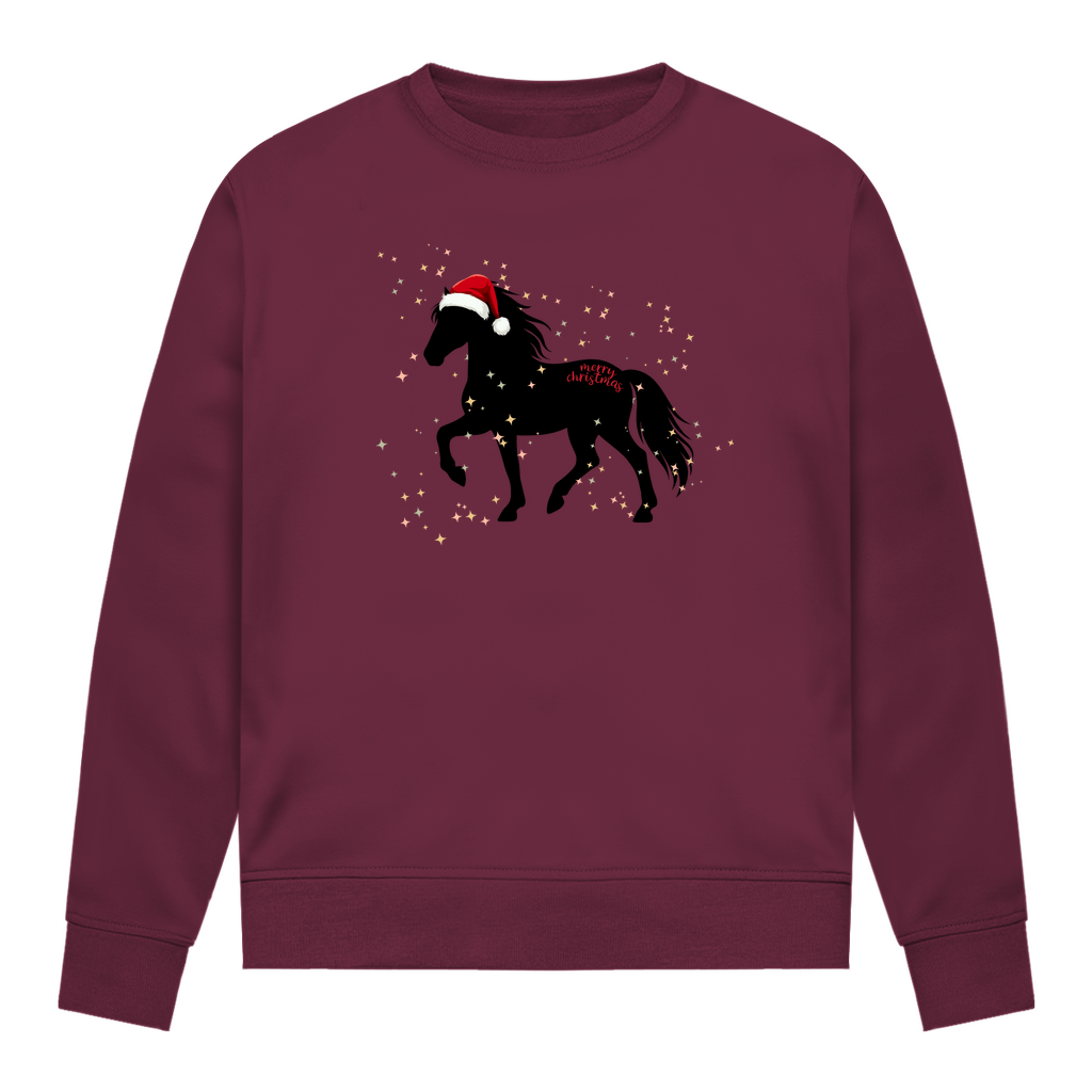 Islandpferde Damen Sweatshirt - Islandpferde Weihnachten