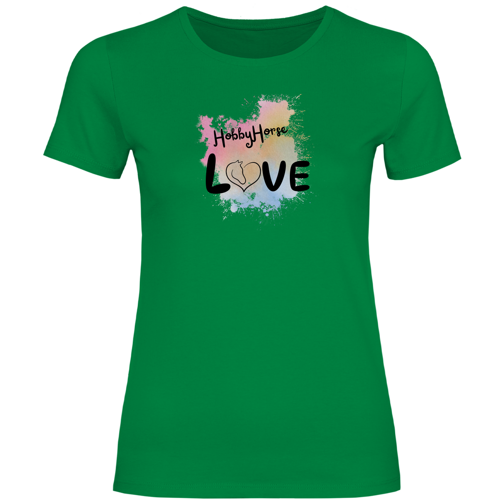 Junge Damen T-Shirt Hobby Horse LOVE
