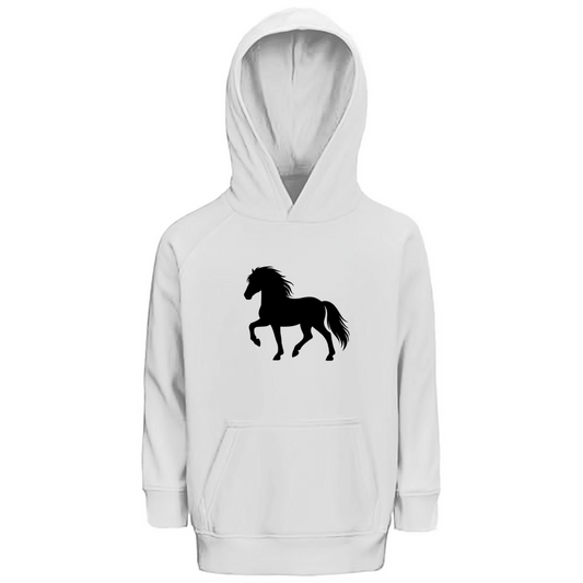 Kinder Bio Hoodie Islandpferd Tölt