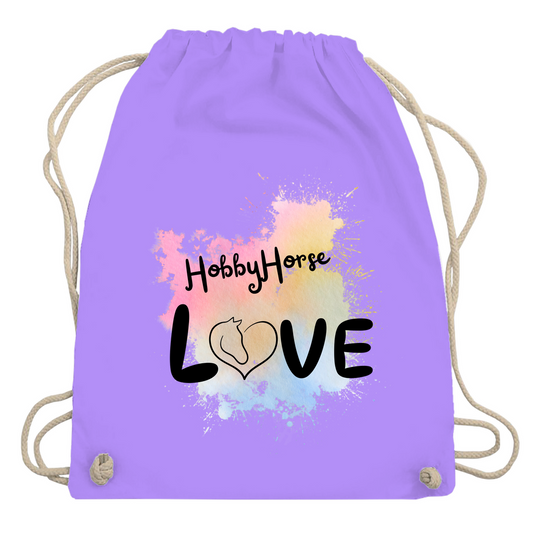 Turnbeutel Hobby Horse LOVE