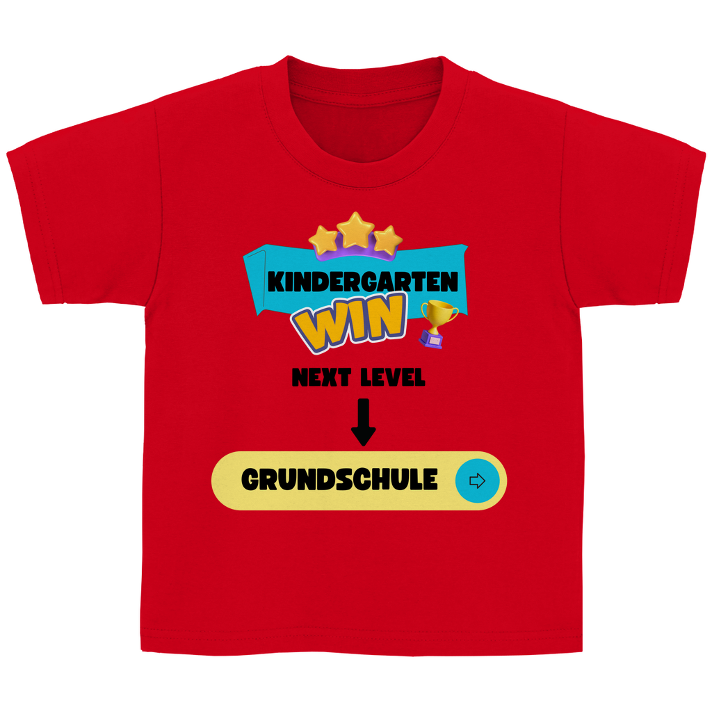 Kinder T-Shirt zur Einschulung NEXT LEVEL