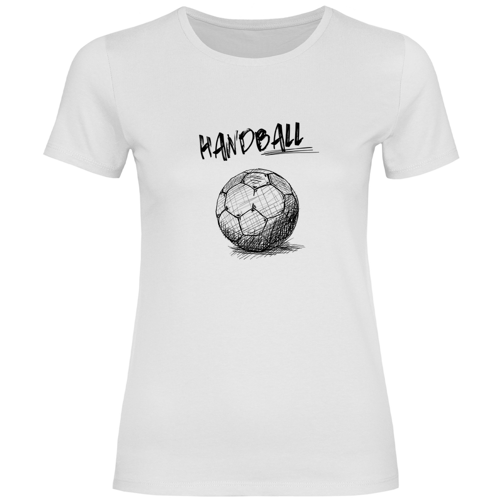 Damen T-Shirt Handball SKRIPT