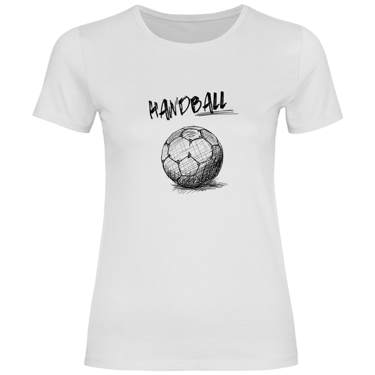 Damen T-Shirt Handball SKRIPT