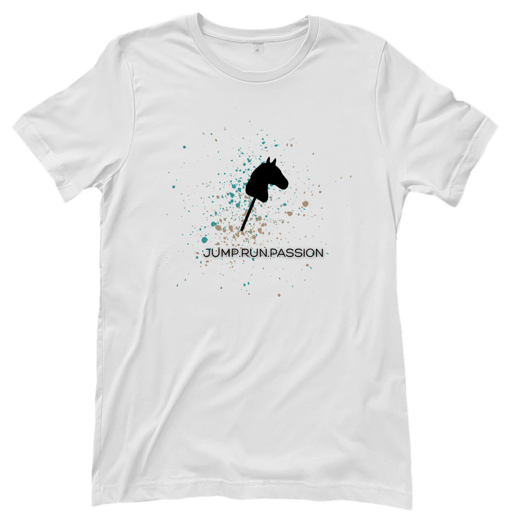 Damen T-Shirt Hobby Horse Jump