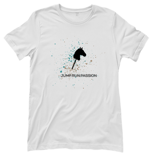 Damen T-Shirt Hobby Horse Jump