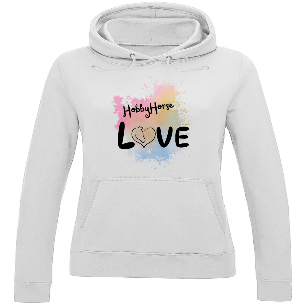 Damen Hoodie Hobby Horse LOVE