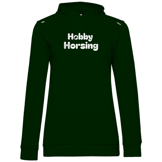 Junge Damen Hoodie Hobby Horse CUTOUT