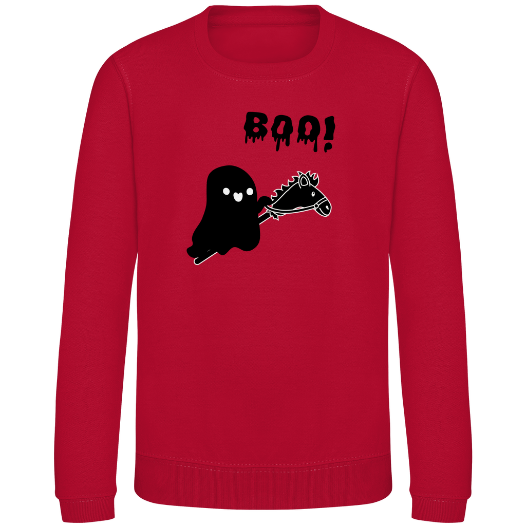 Halloween Hobby Horsing Kinder Sweatshirt BOO