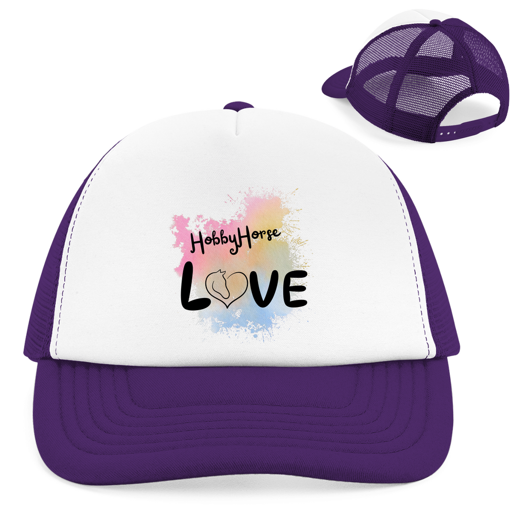 Retro Trucker Cap Hobby Horse LOVE