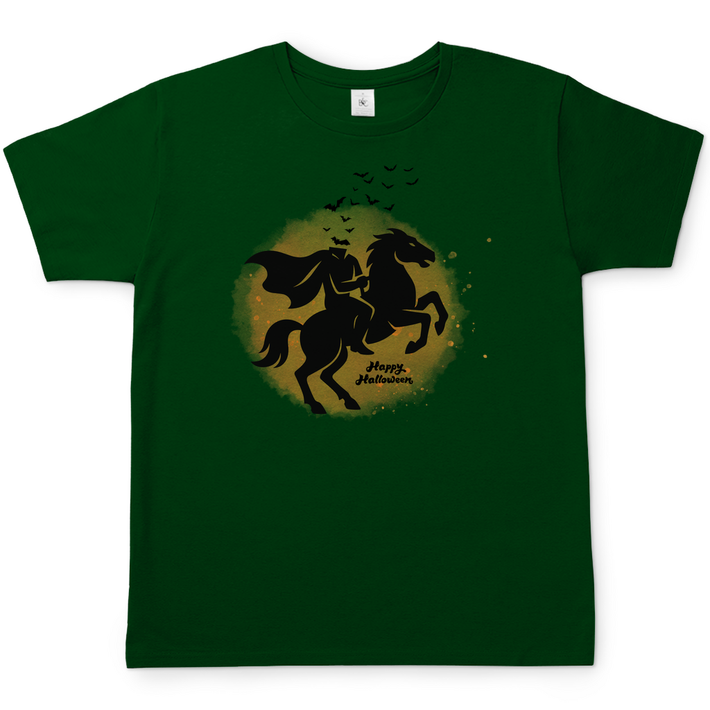 Halloween Pferd "Headless Horseman" Herren T-Shirt