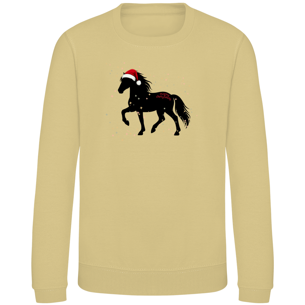 Islandpferde Kinder Sweatshirt WEIHNACHTEN