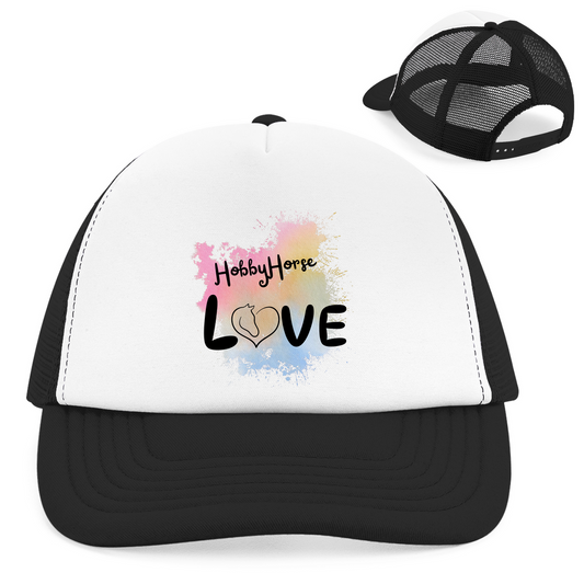 Retro Trucker Cap Hobby Horse LOVE