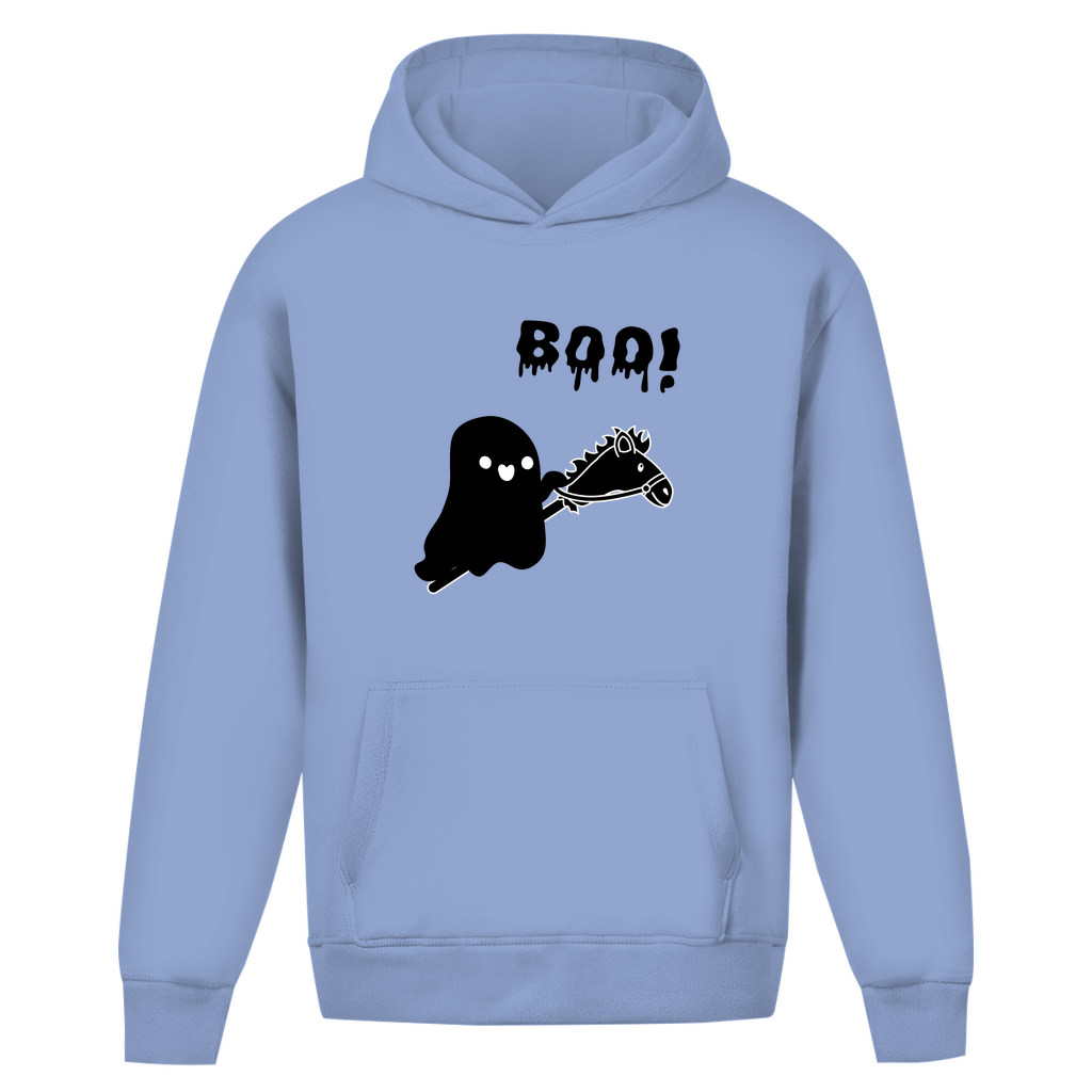 Oversize Halloween Hobby Horsing Hoodie ohne Kordel - Hobby Horse BOO