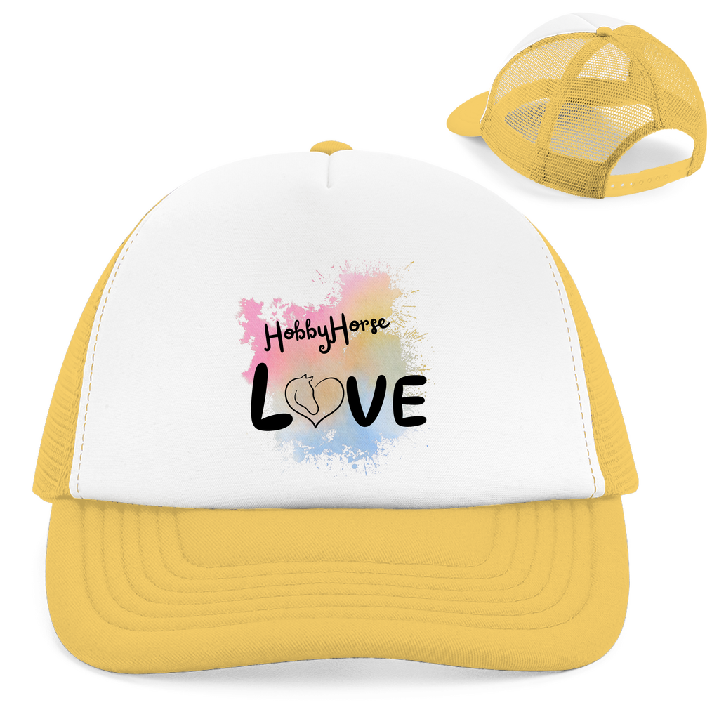 Retro Trucker Cap Hobby Horse LOVE