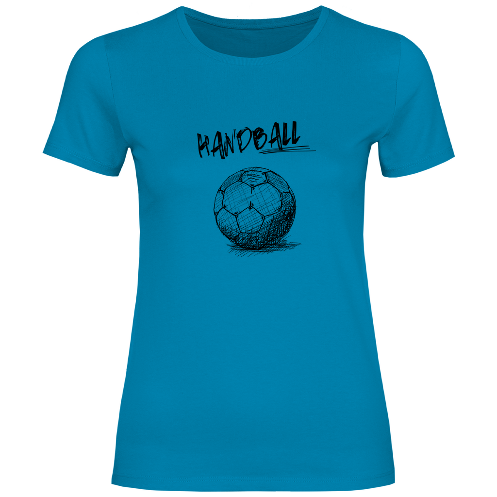 Damen T-Shirt Handball SKRIPT