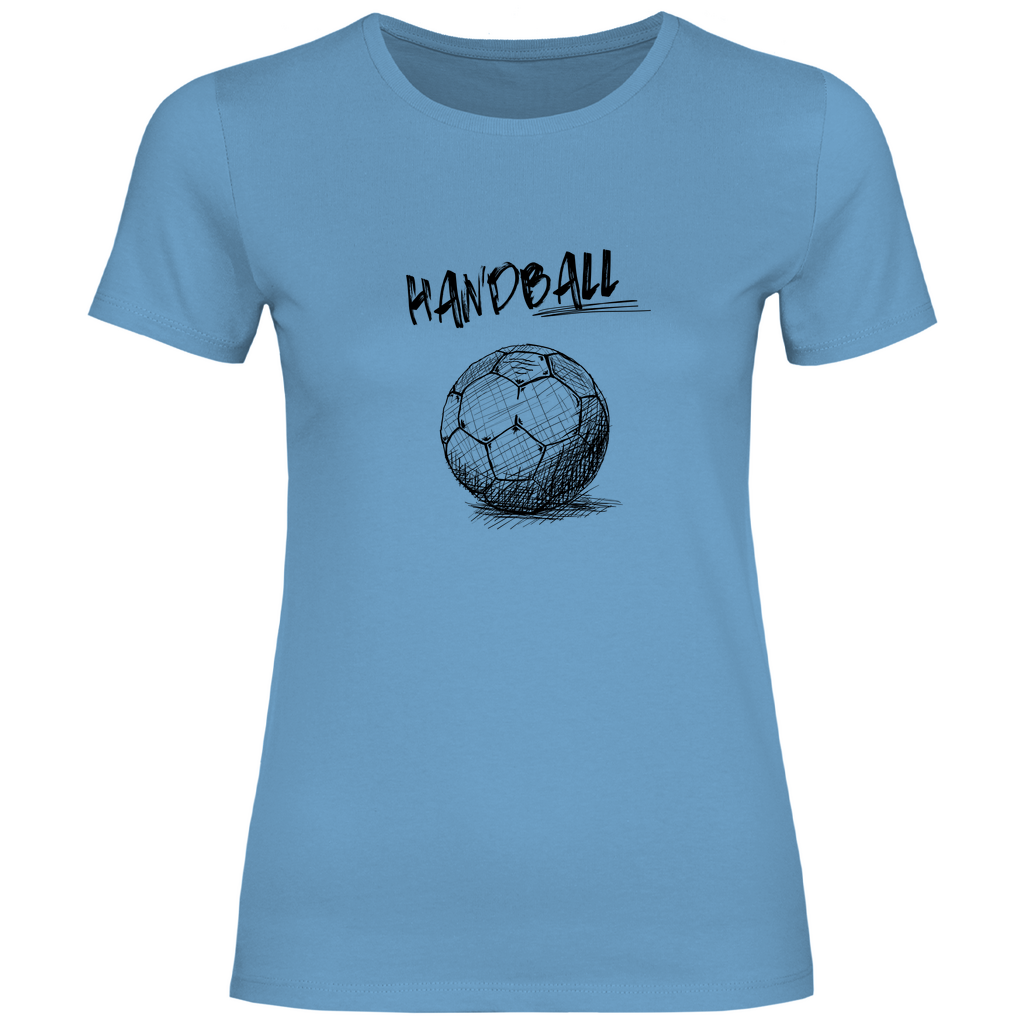 Damen T-Shirt Handball SKRIPT