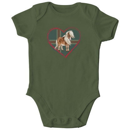 Baby Bio Body kurzarm - ISI HERZ