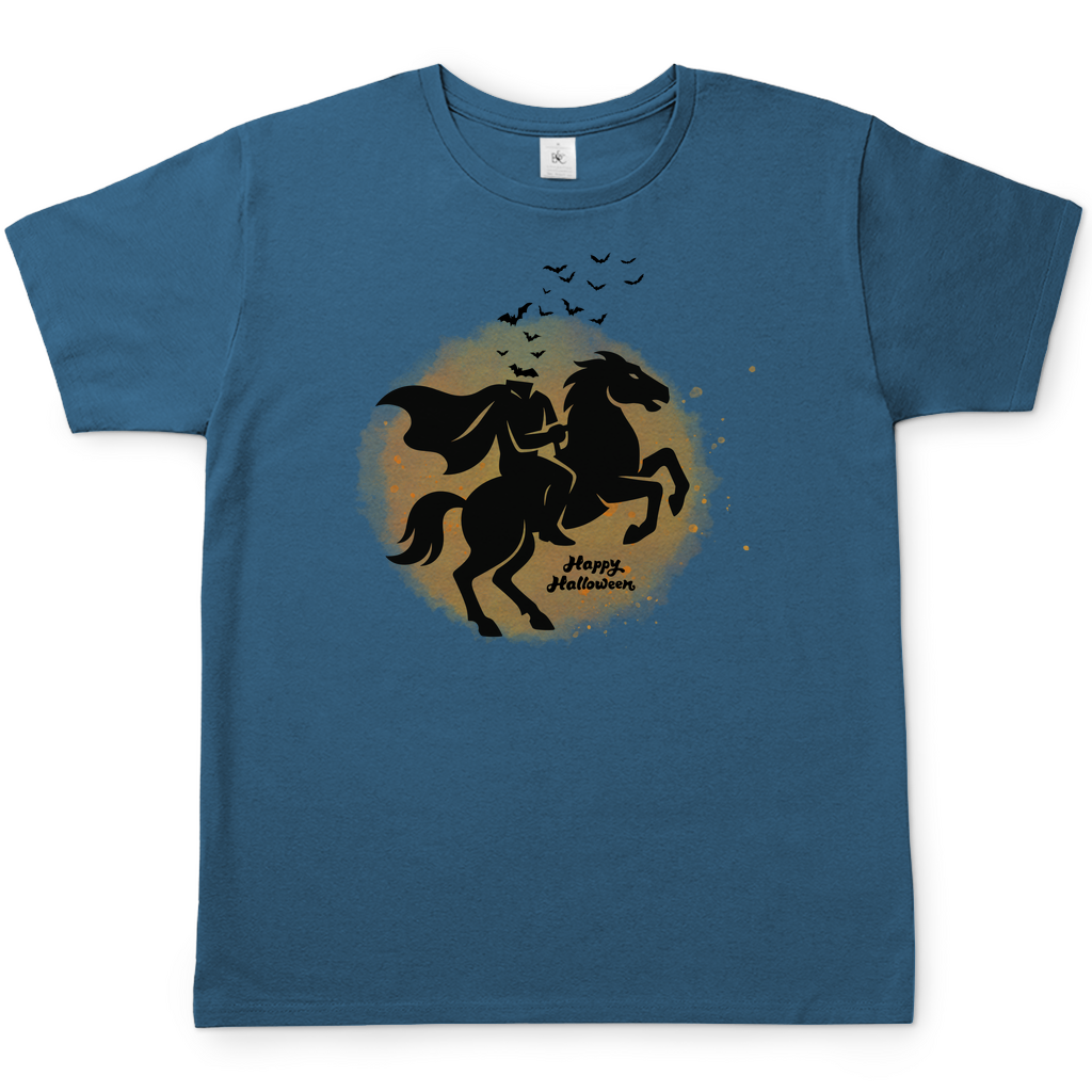 Halloween Pferd "Headless Horseman" Herren T-Shirt