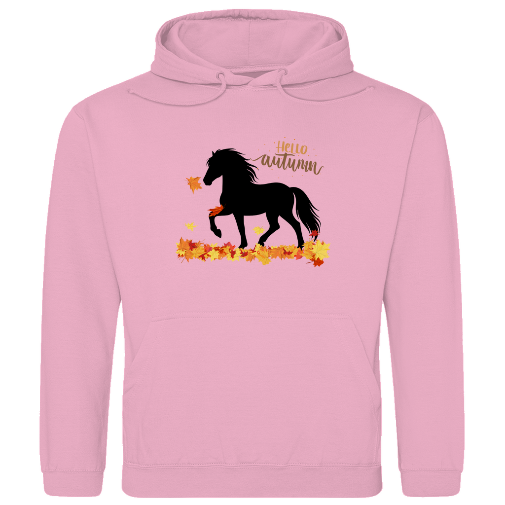 Islandpferde Herren Hoodie - Islandpferde Herbst