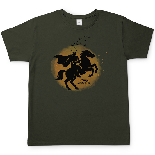 Halloween Pferd "Headless Horseman" Herren T-Shirt