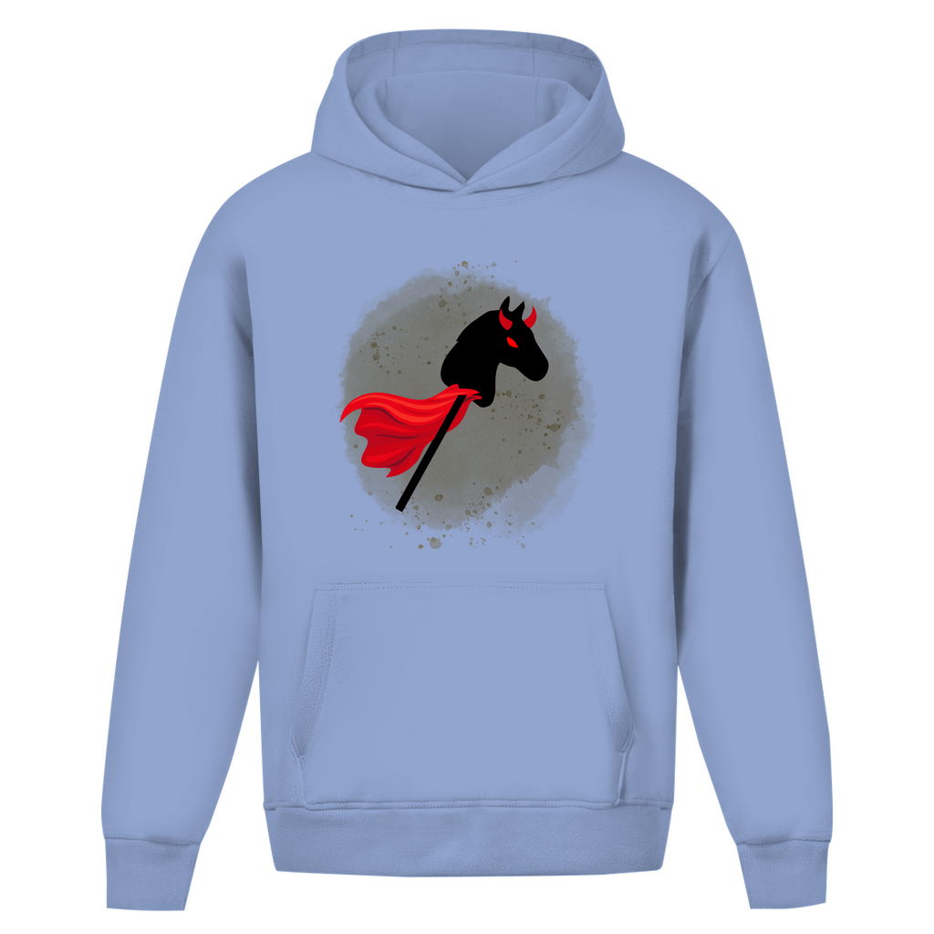 Oversize Halloween Hobby Horsing Hoodie ohne Kordel - Hobby Horse DEVIL