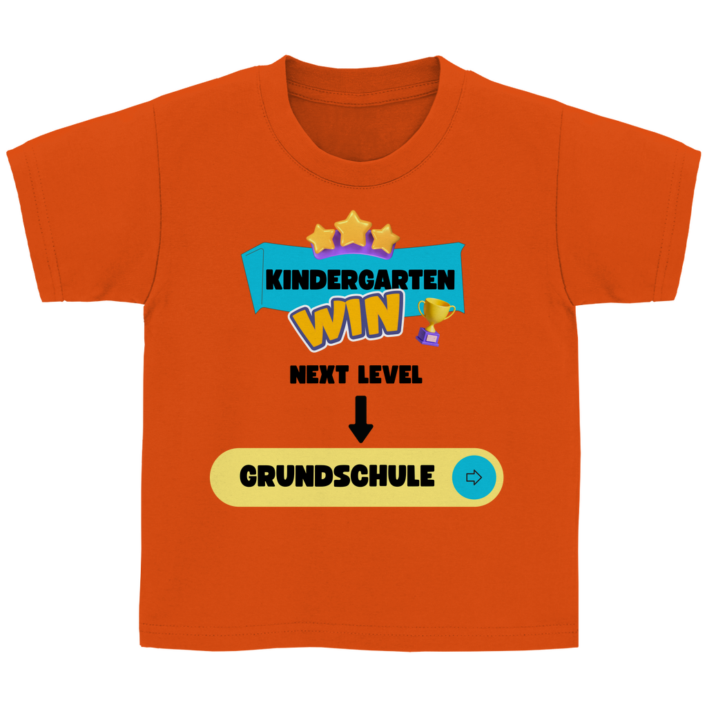 Kinder T-Shirt zur Einschulung NEXT LEVEL