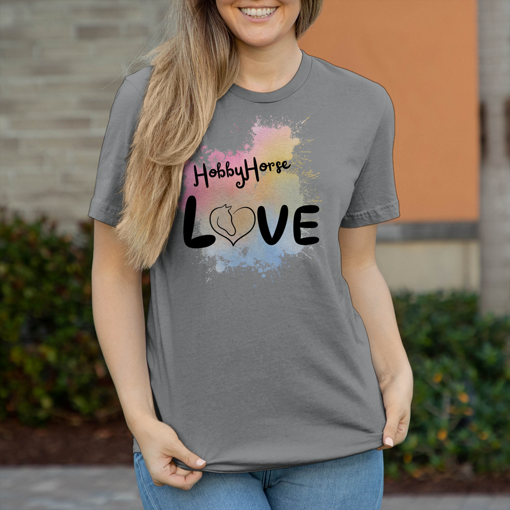 Damen T-Shirt Hobby Horse - LOVE