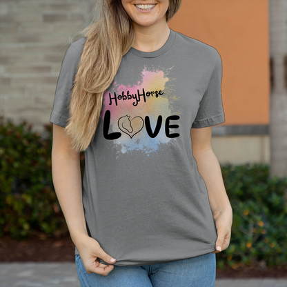 Damen T-Shirt Hobby Horse - LOVE