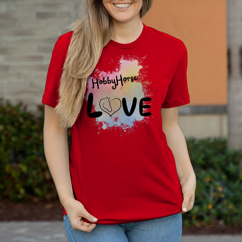 Damen T-Shirt Hobby Horse - LOVE