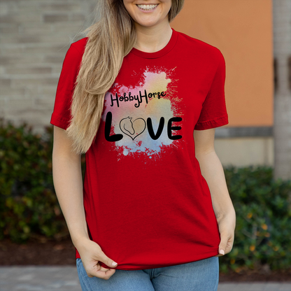 Damen T-Shirt Hobby Horse - LOVE