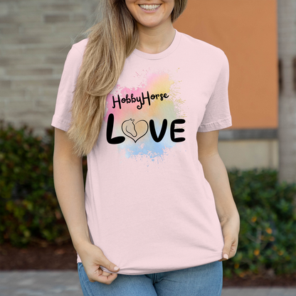 Damen T-Shirt Hobby Horse - LOVE
