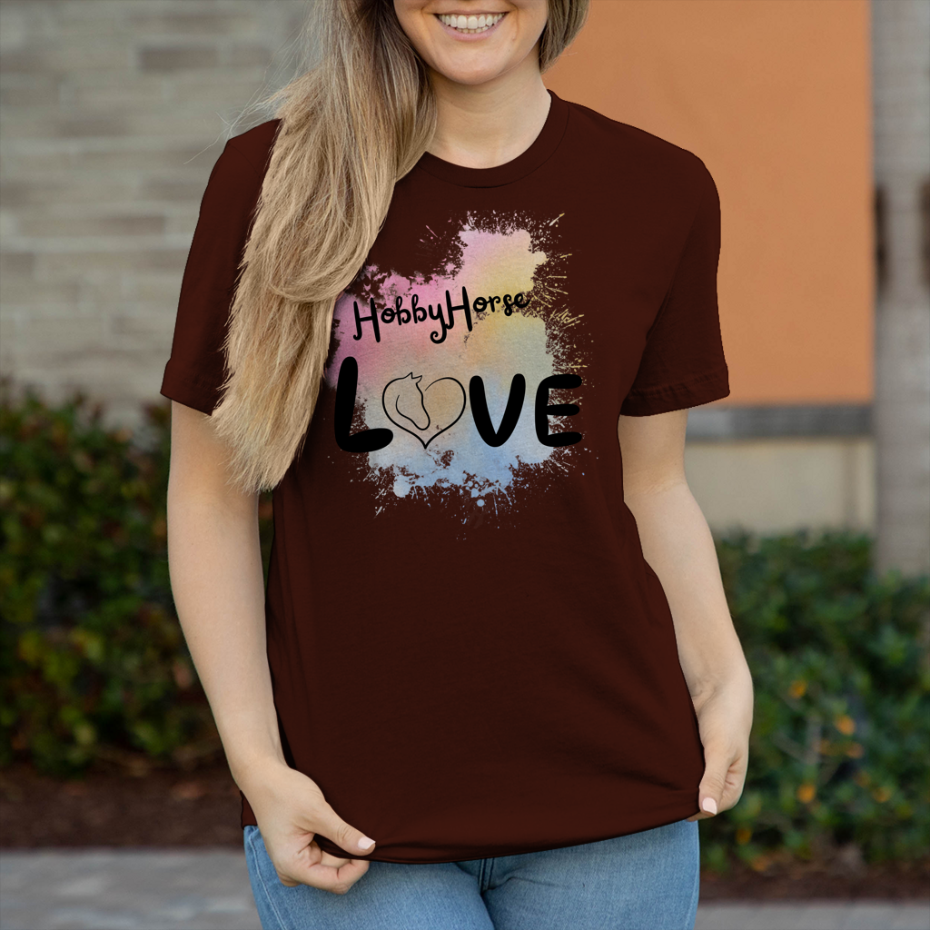Damen T-Shirt Hobby Horse - LOVE