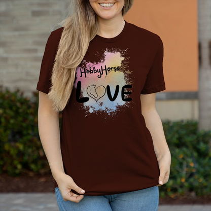 Damen T-Shirt Hobby Horse - LOVE