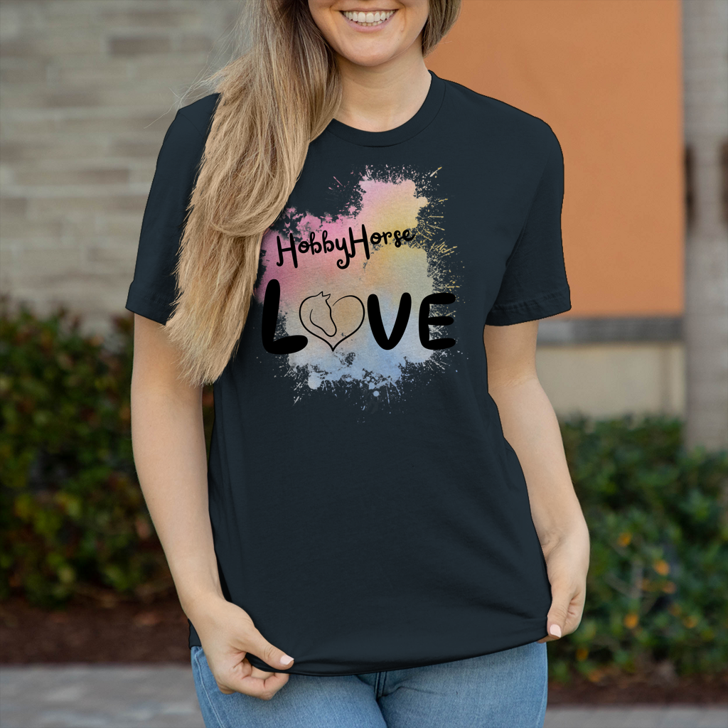 Damen T-Shirt Hobby Horse - LOVE
