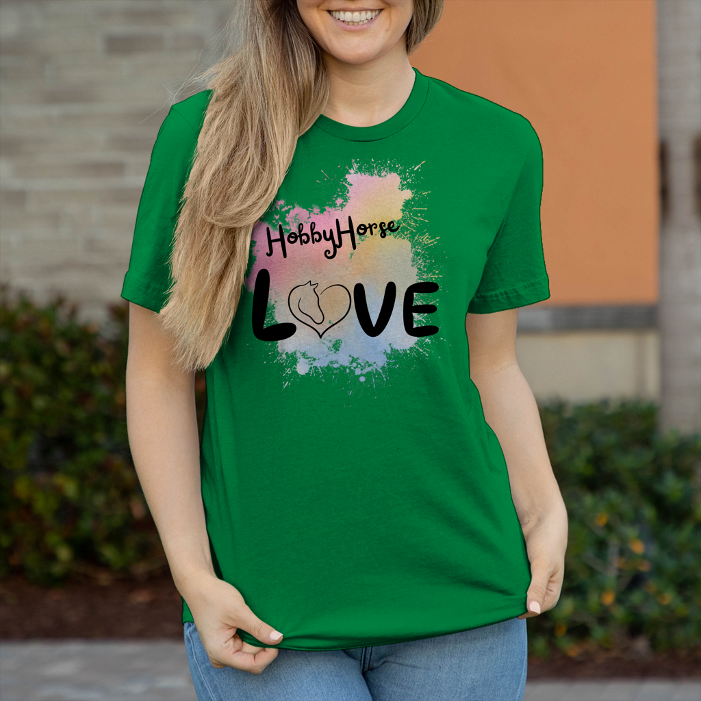 Damen T-Shirt Hobby Horse - LOVE