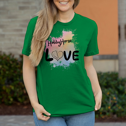 Damen T-Shirt Hobby Horse - LOVE