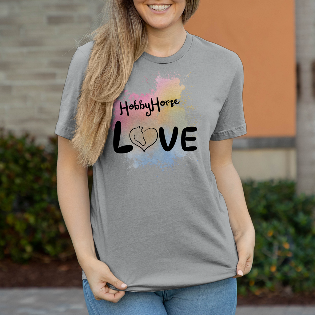 Damen T-Shirt Hobby Horse - LOVE