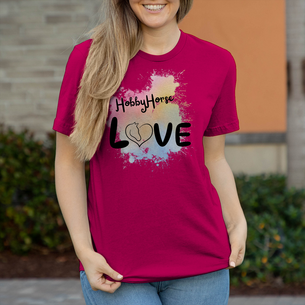 Damen T-Shirt Hobby Horse - LOVE