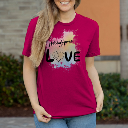 Damen T-Shirt Hobby Horse - LOVE
