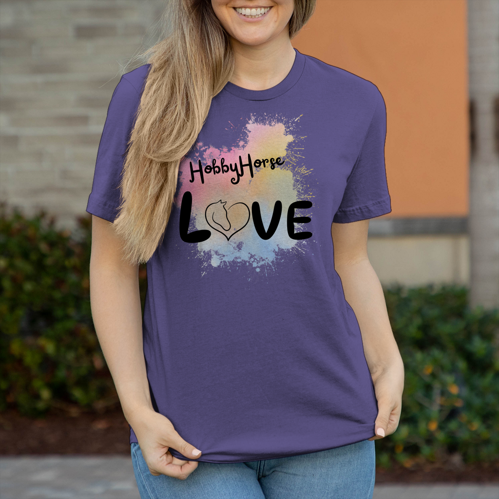 Damen T-Shirt Hobby Horse - LOVE